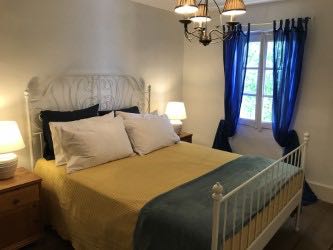 Master bedroom with brand new king size bed.  