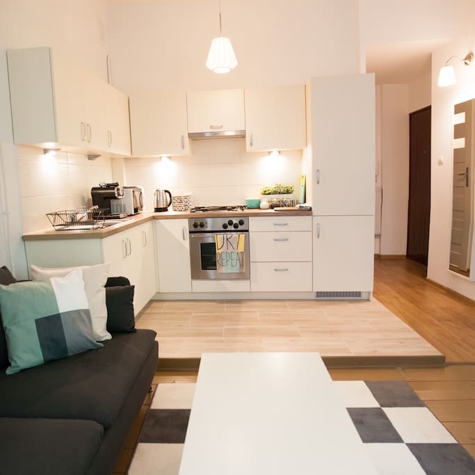 Daily area and a fully equipped kitchen