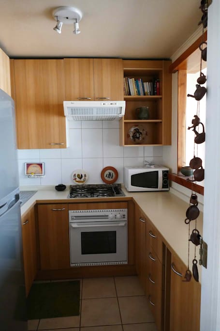 Spacious kitchen space