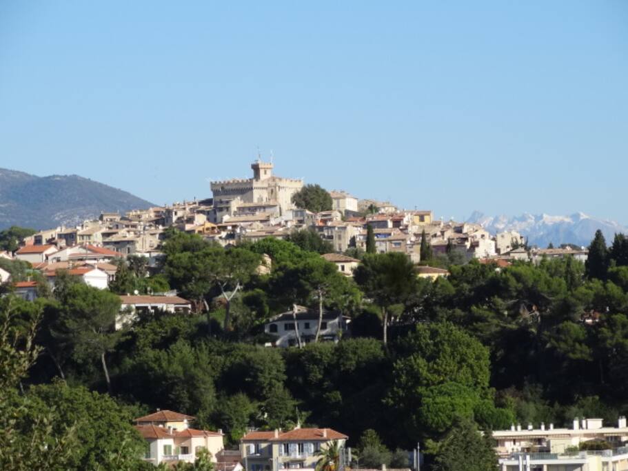 Château de Cagnes (vu de la propriété)