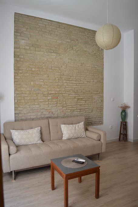 Sala con sofa cama