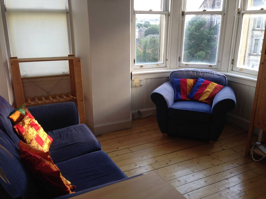 Lounge area - including double sofa bed
