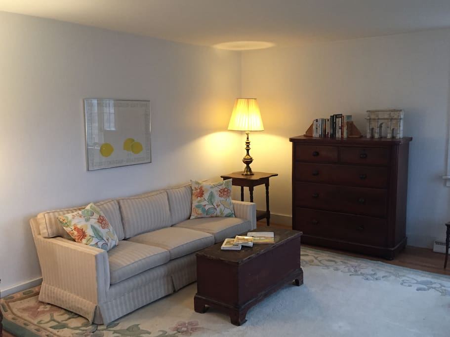 Great space for reading, relaxing or conversation!