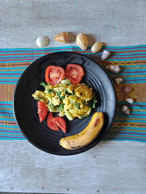 Daily homemade breakfast