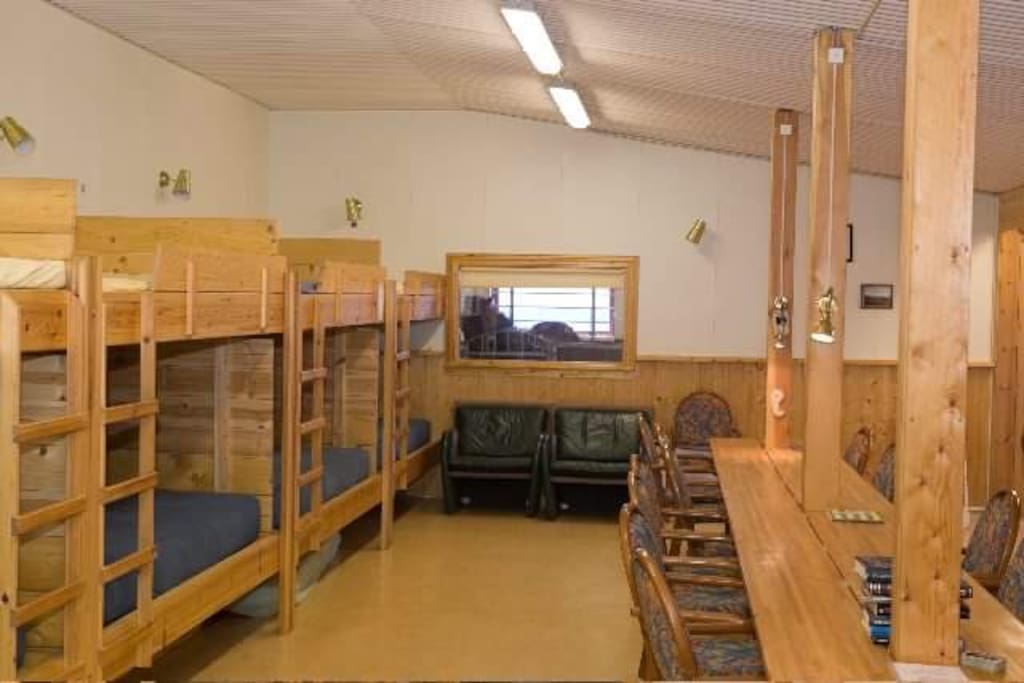 Sleep over for backpackers