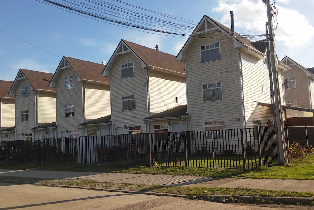 Barrio residencial tranquilo