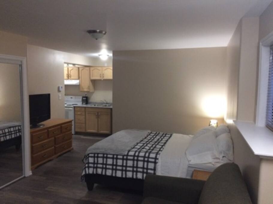 brand new mattress and bed