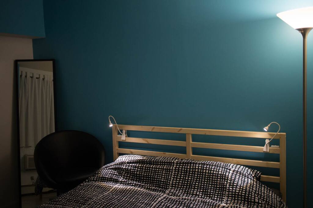 Nice lighting for reading before bed