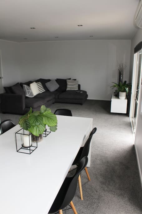 Open-plan design living room