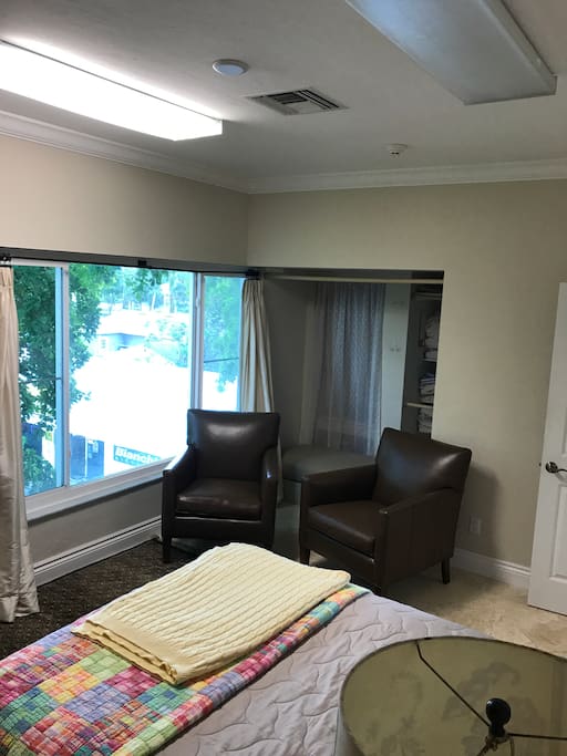 Sitting area in Master bedroom