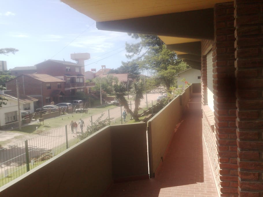 Desde el balcón frontal