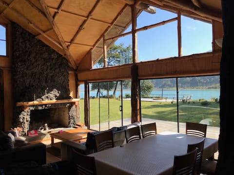 Spectacular Puelo, now with a new hot tub!