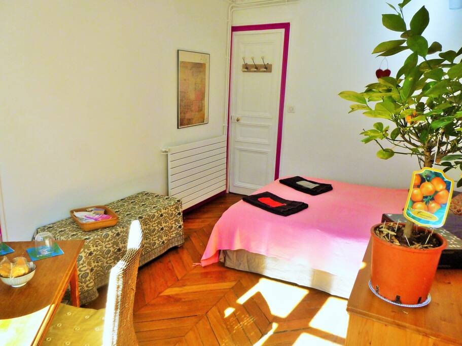 The bedroom