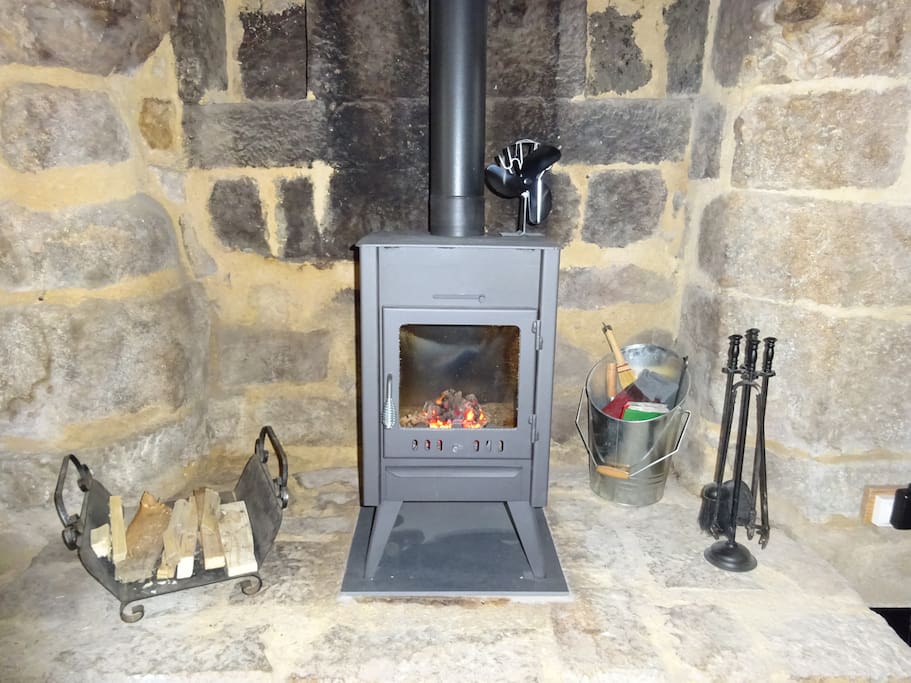 New wood burner