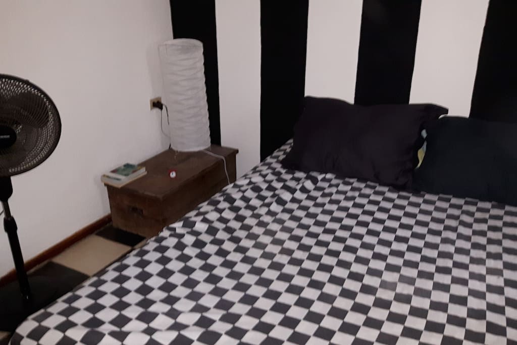 Bedroom with airconditioning