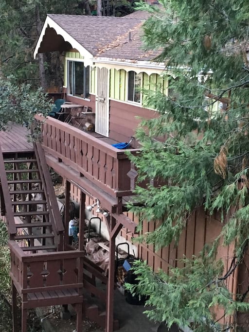 The cabin