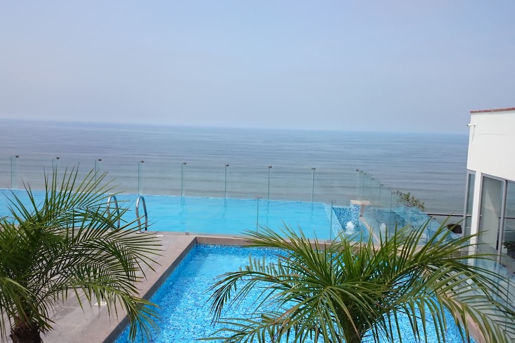 Relax alongside the swimming pool