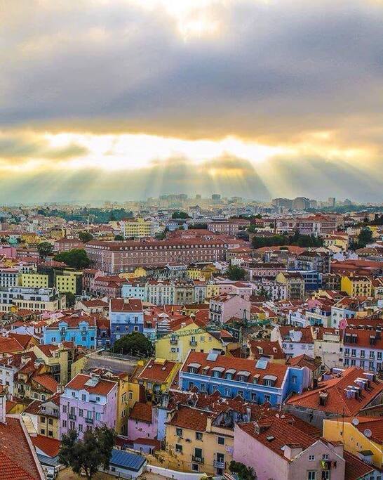 Vista sobre Lisboa (do Bairro Alto)