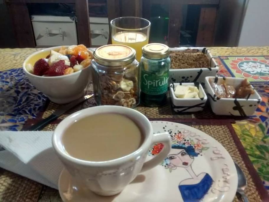 Linda vajilla para desayunar