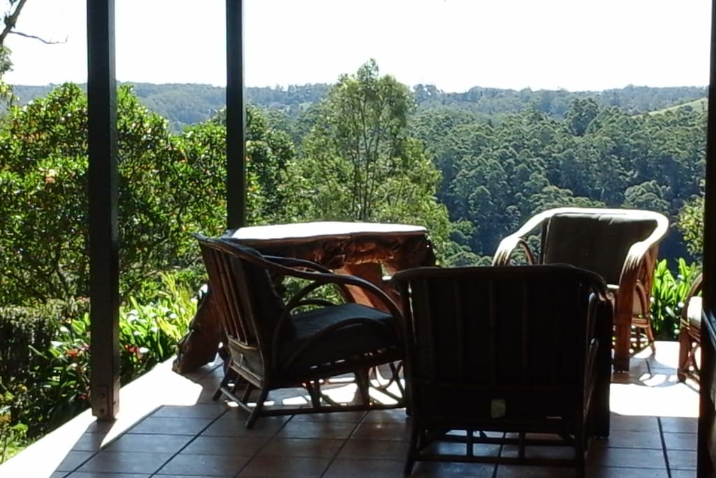 Sitting on the Veranda