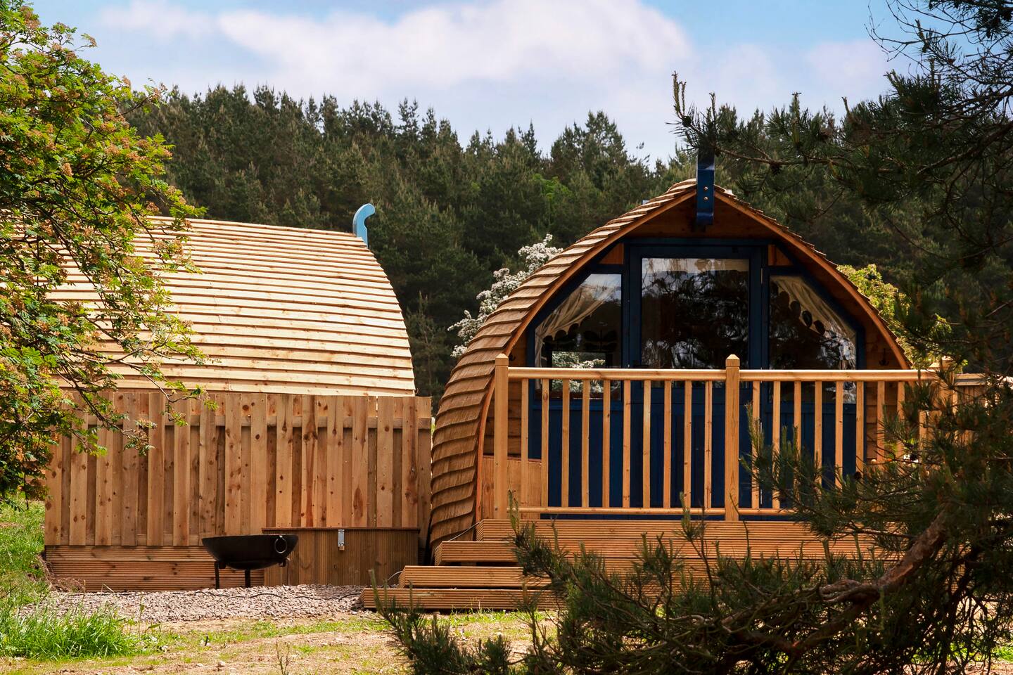 Langley Glamping Cabins Blackcleugh Tiny Houses For Rent In Gb