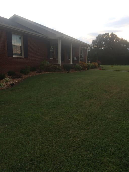 Front of the house