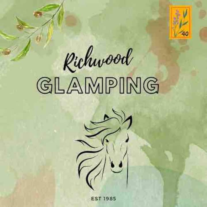 Richwood Glamping w/Golf cart /Salt Springs Resort Campers/RVs for