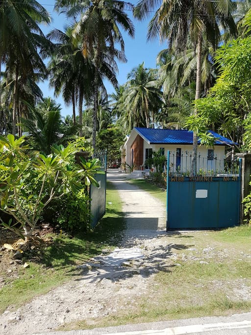 Main access front Gate..