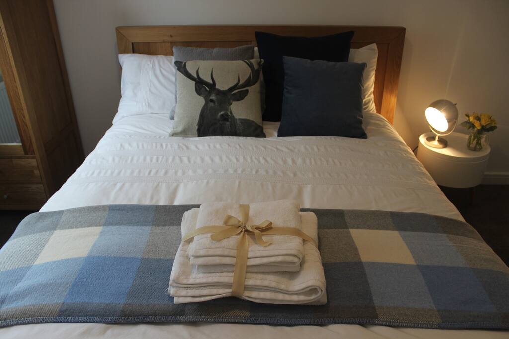 Comfy and warm double bed