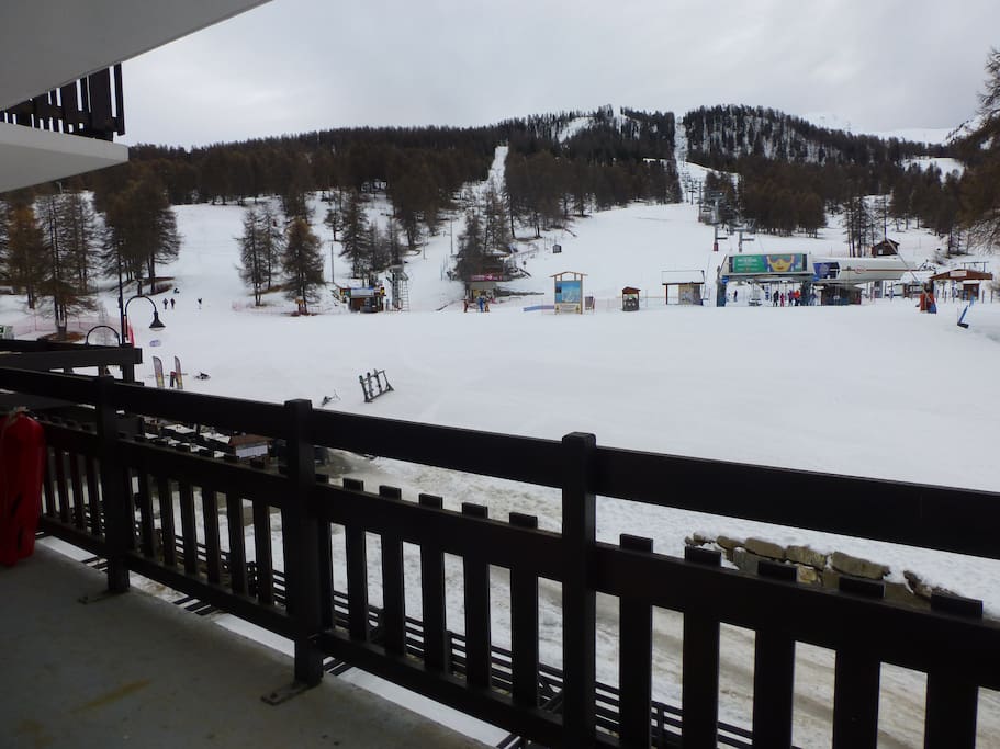 Vue balcon station