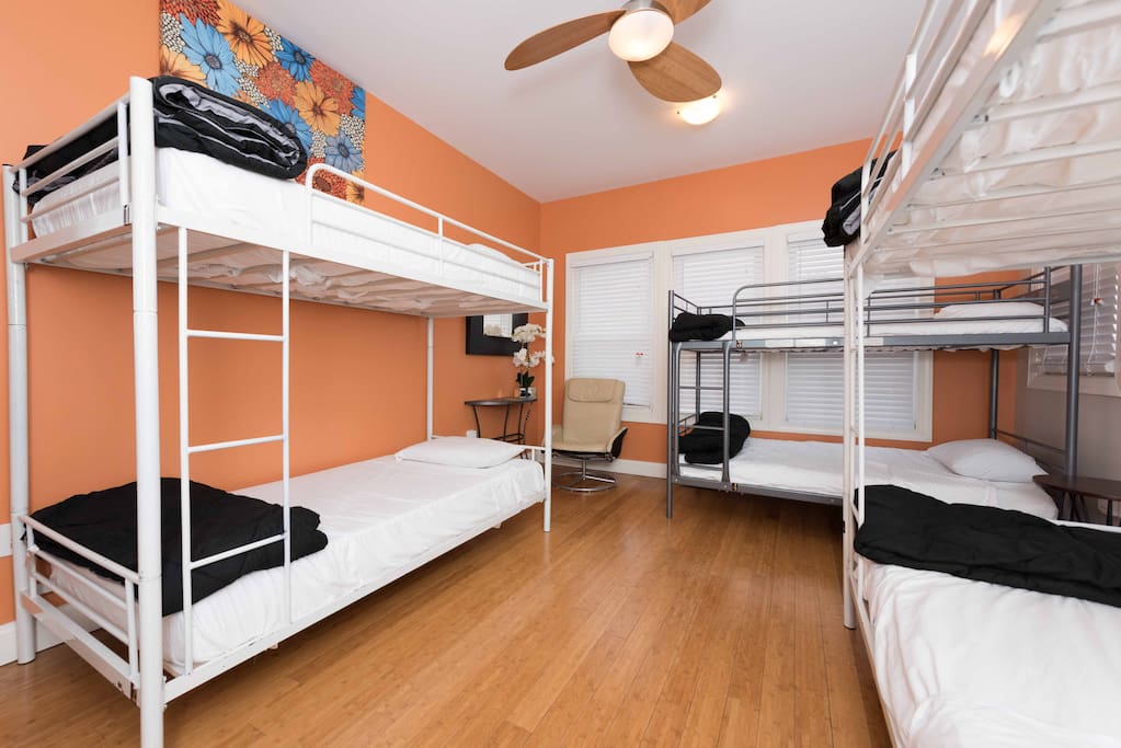 Males Only Dorm - Very Comfortable Memory Foam Mattresses – Single Bunk Beds