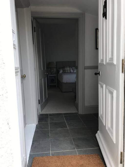 Enter in to a porch