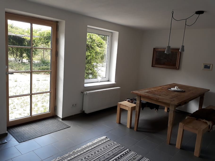 Esszimmer (Abendsonne)