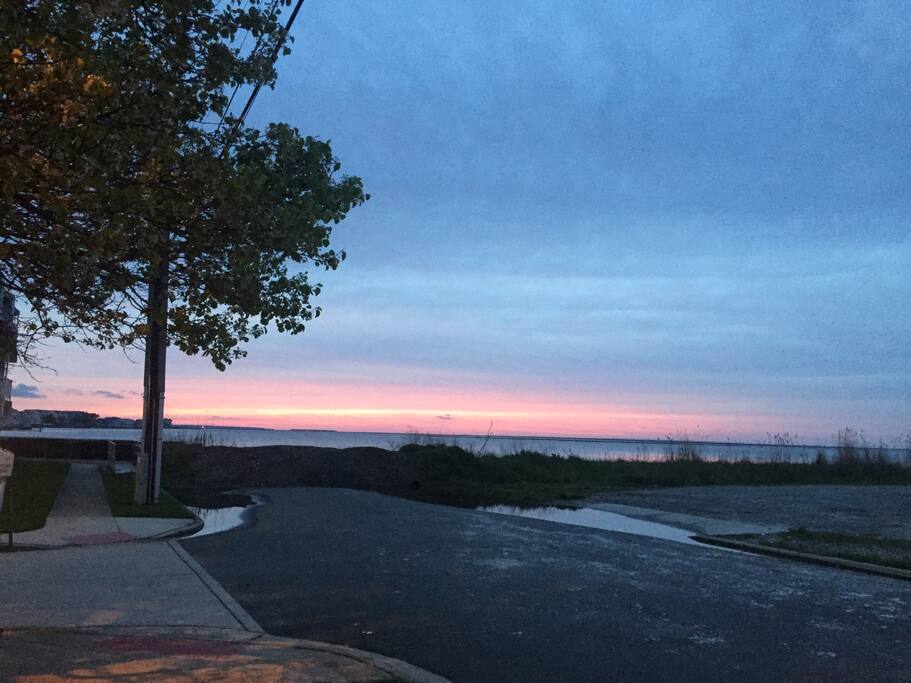 View from walk in area