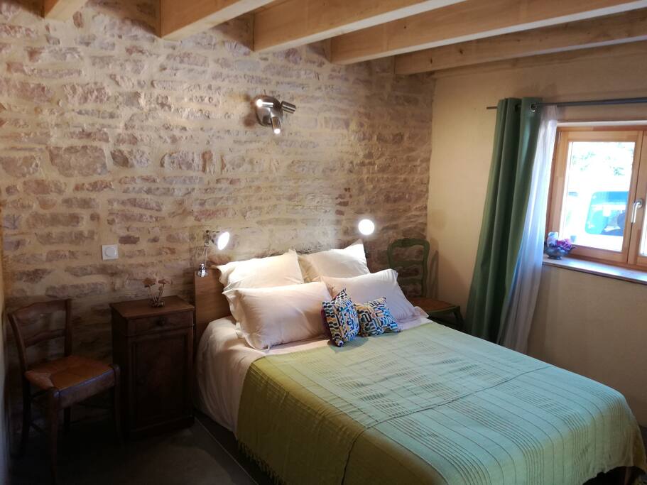 Vue de la chambre Côté jardin