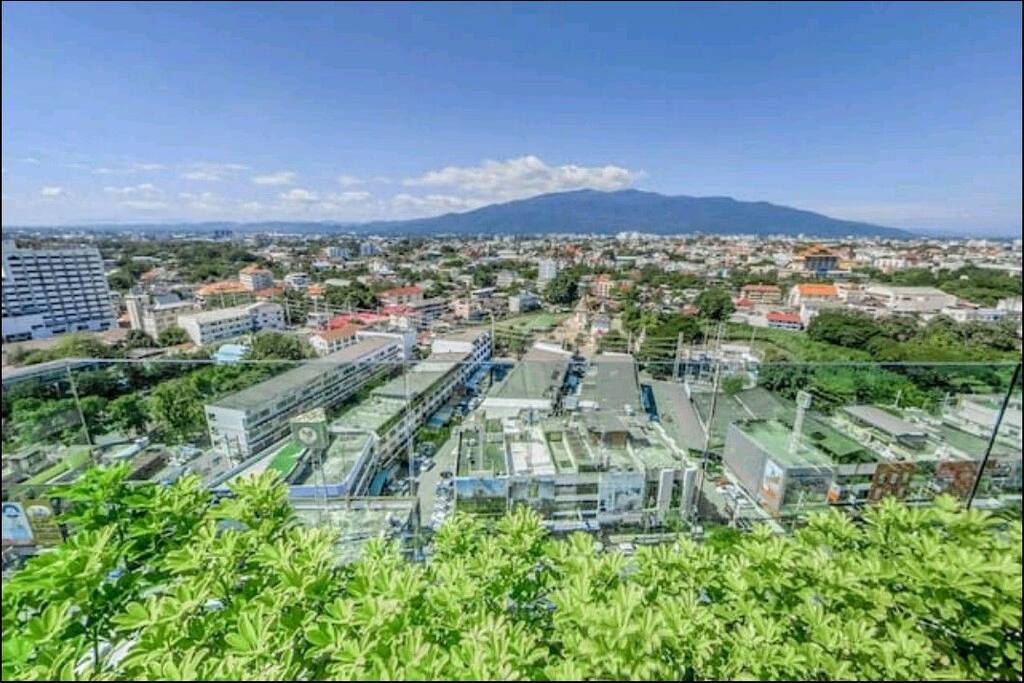 View from rooftop @ swimming pool