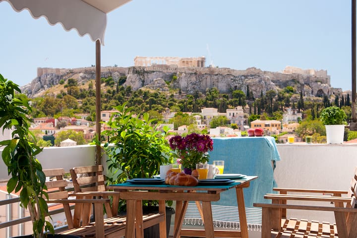 AMAZING PENTHOUSE -ACROPOLIS VIEW PRIVATE TERRACE