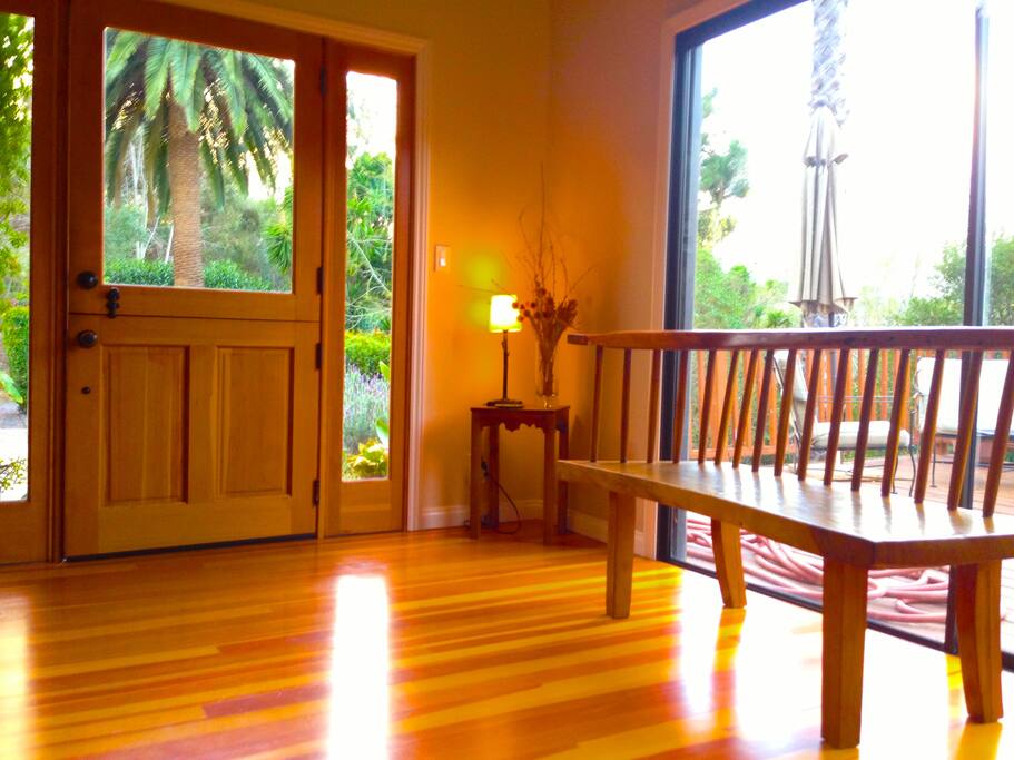 The house is beautiful and filled with light all day.