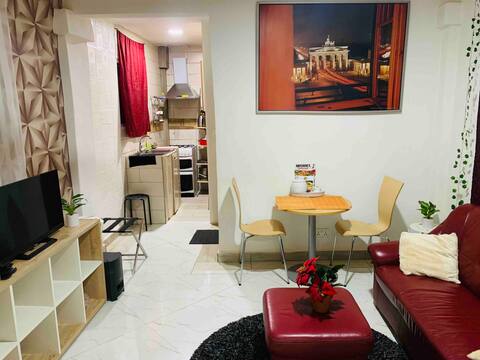 Ena’s lovely one bedroom flat two in one