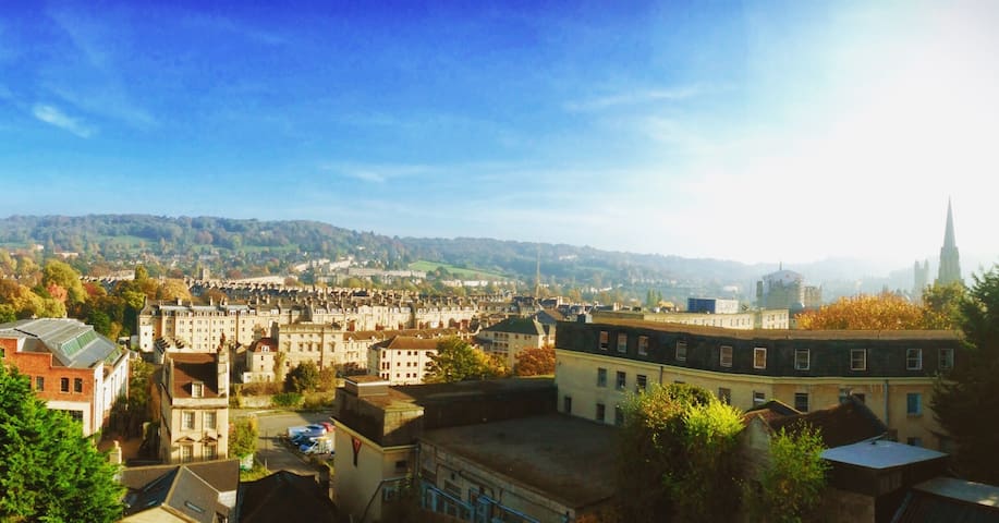 Super Central Bath Flat With Wonderful Views
