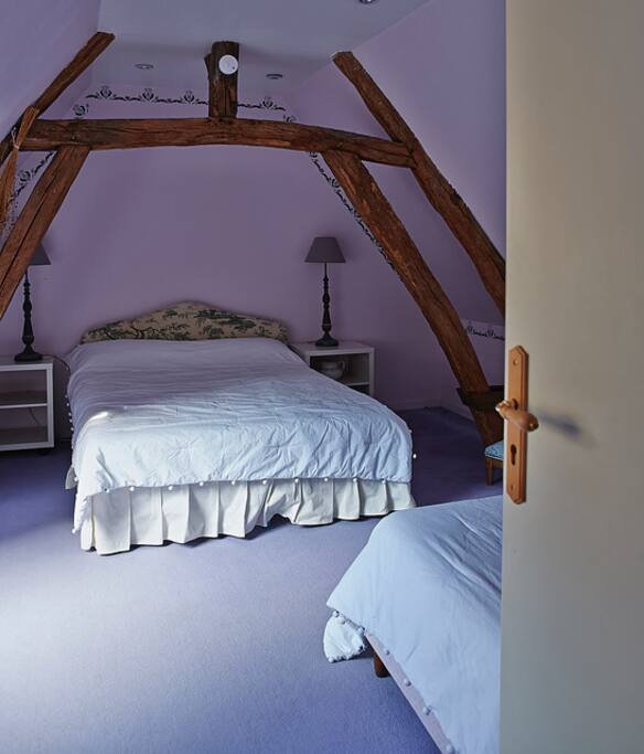 Chambre 1 au 1er Etage pour 3 personnes