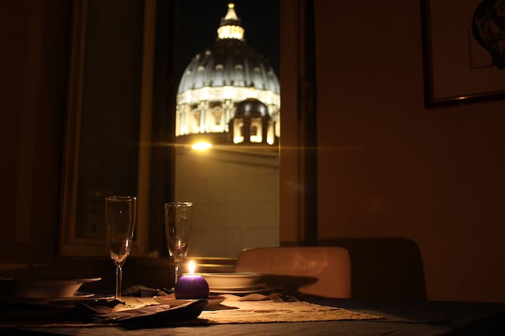 in front of saint peter maison cavalleggeri