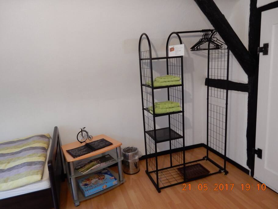 Kleine Garderobe