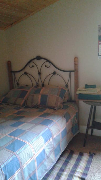 Western theme loft bedroom