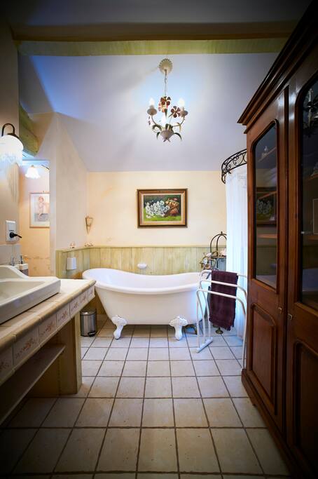 salle de bain la roseraie
