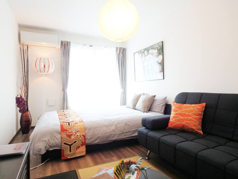 Living and bed room