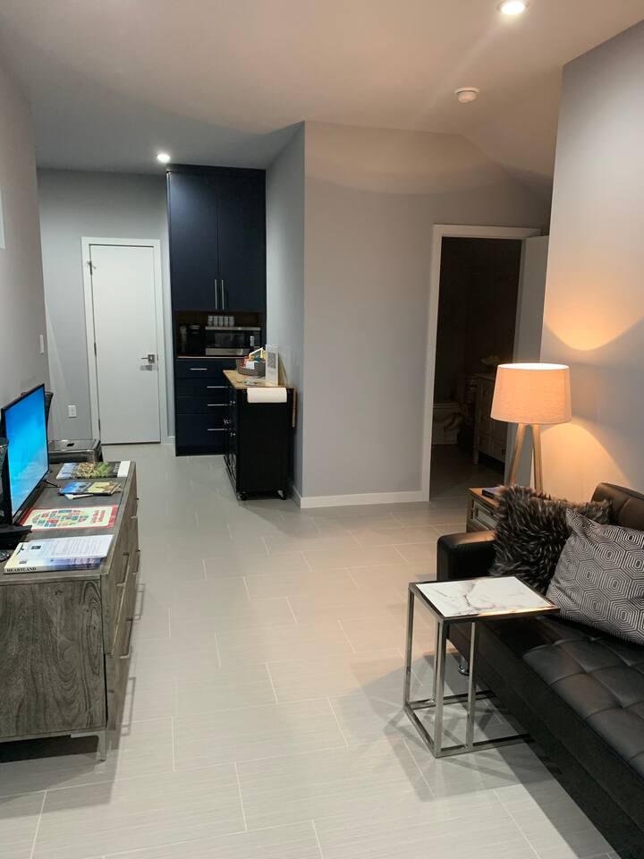 Მისაღები ოთახი. გასაშლელი დივანი ორი საძინებლით