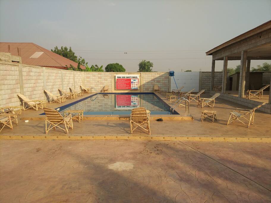 Pool side