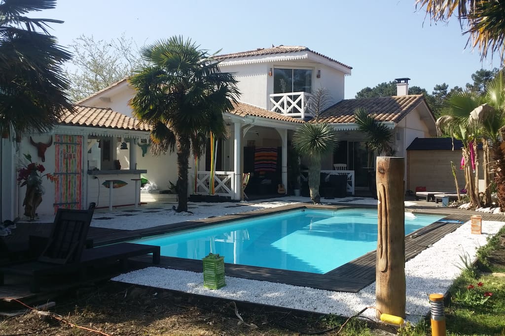 la villa dans son style cubain