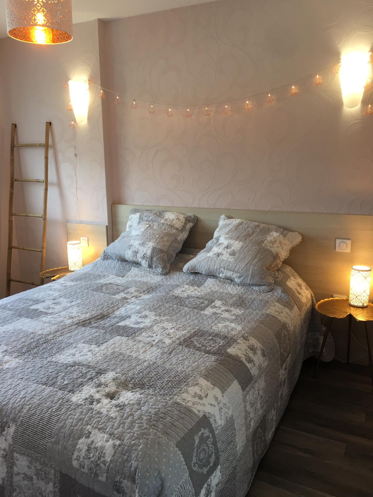 Chambre fermée - lit 160x200